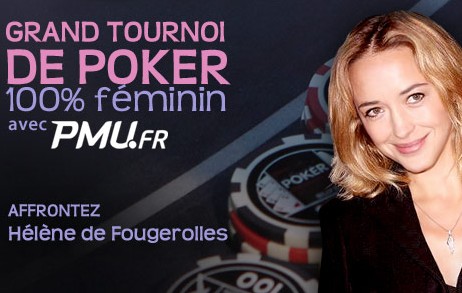 Tournoi 100% féminin sur PMU Poker